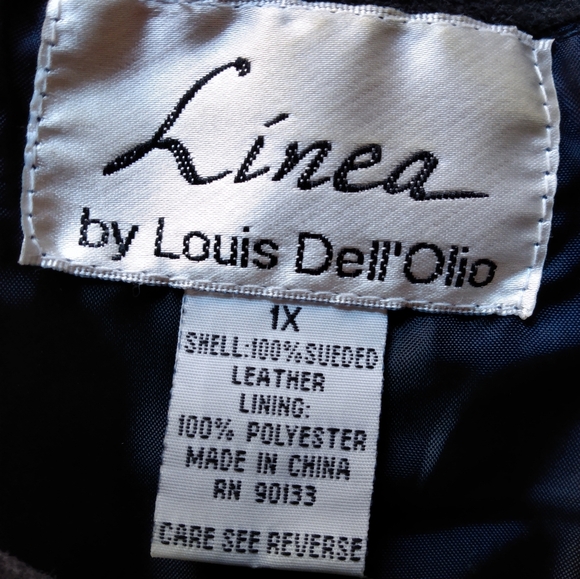 Linea by Louis Dell' Olio Suede Zippered Jacket with Zipper Detail - Picture 7 of 9